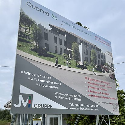 Baustellehinweise